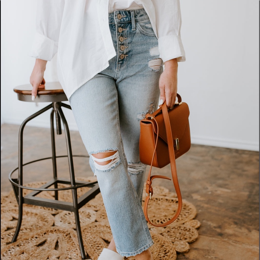 VERVET BELVOIR STRAIGHT LEG JEANS